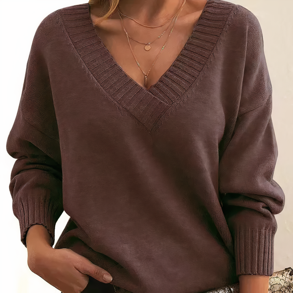 Frauen Mode Pullover - Autumn