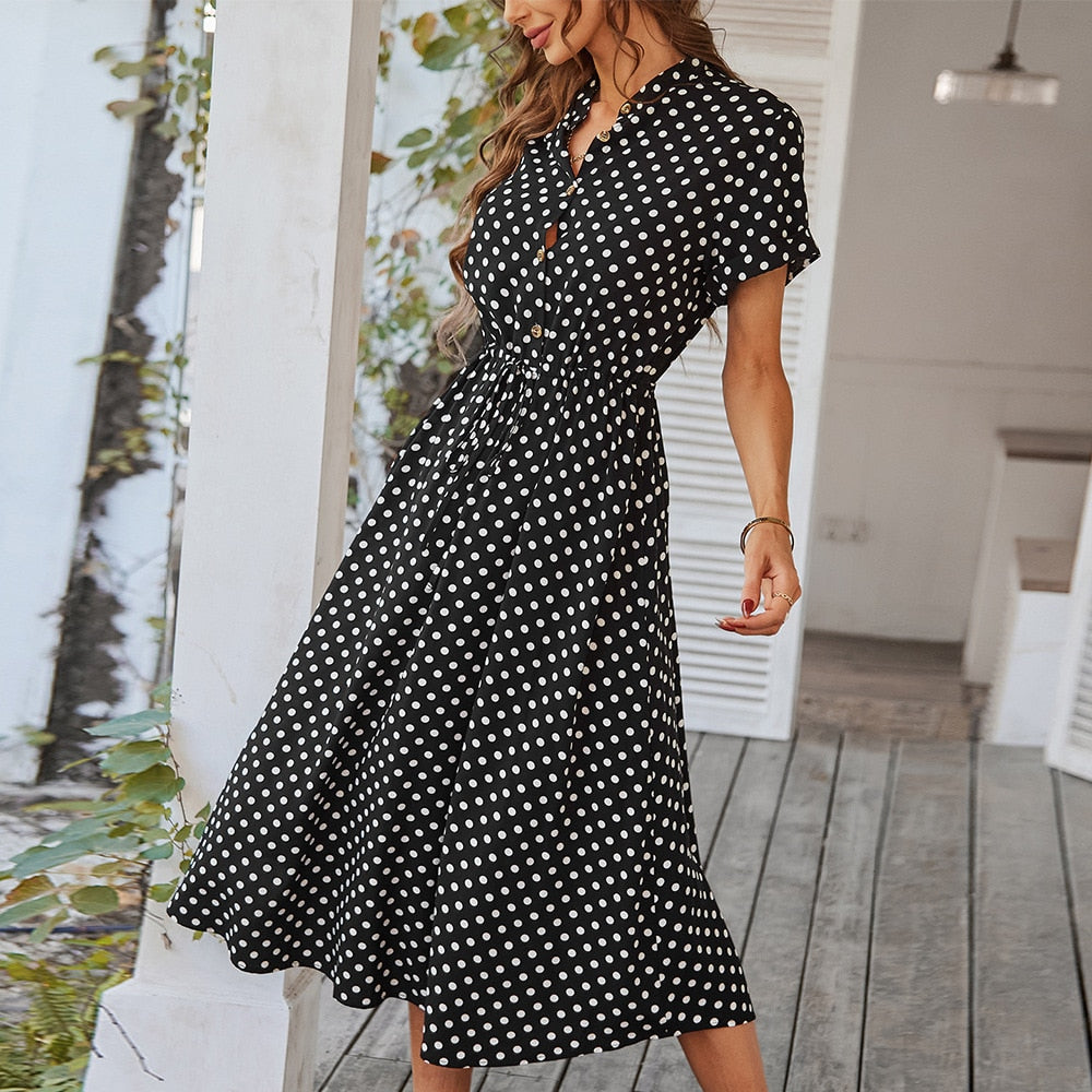 Wolff| Polka Dot Kleid für Damen