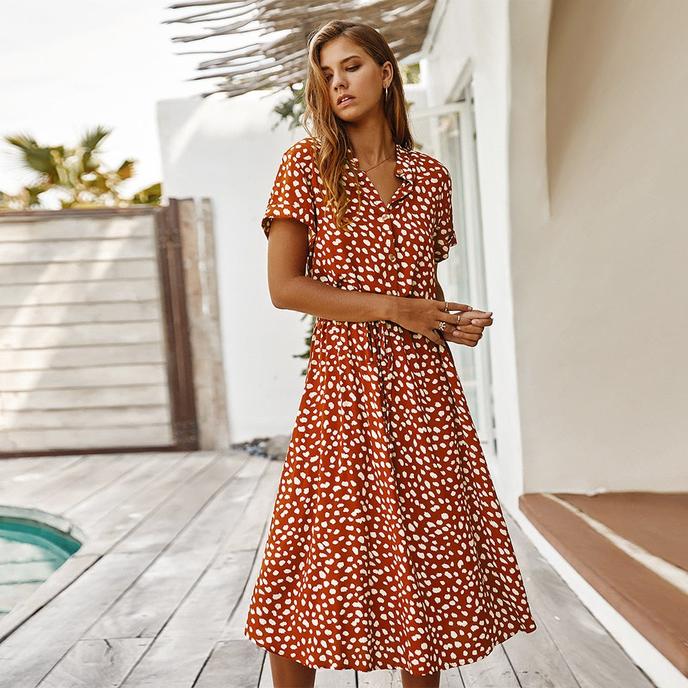 Wolff| Polka Dot Kleid für Damen