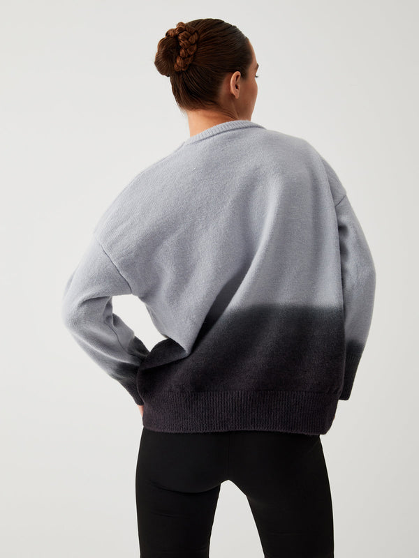 WOLFF - Ombre Pullover in Übergröße