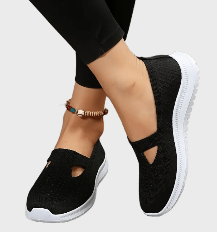 Wolff - Damen lässige Slip-on Turnschuhe