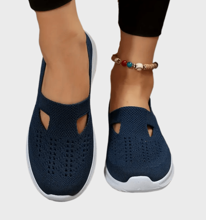 Wolff - Damen lässige Slip-on Turnschuhe