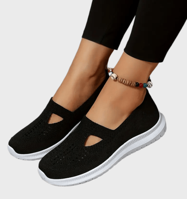 Wolff - Damen lässige Slip-on Turnschuhe