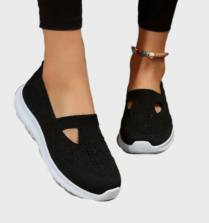 Wolff - Damen lässige Slip-on Turnschuhe