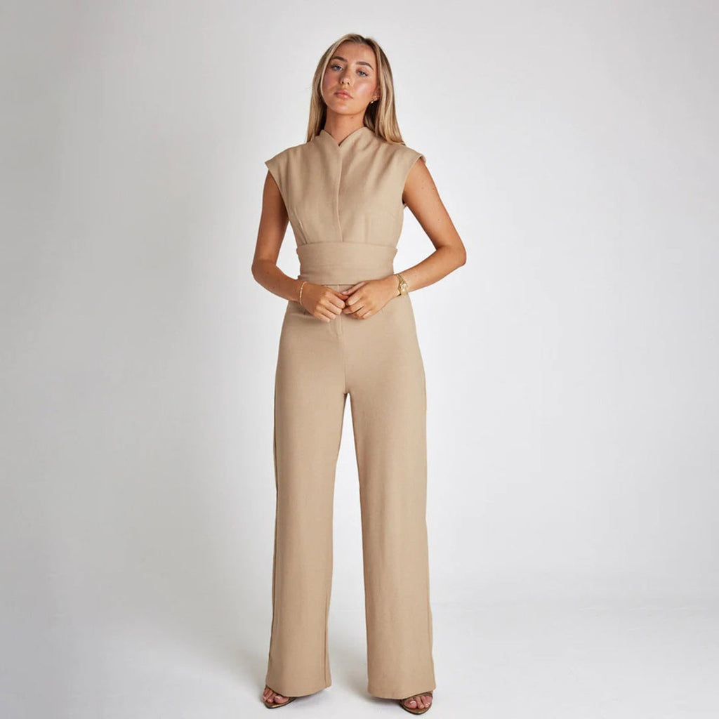 Wolff - Eleganter ärmelloser Jumpsuit