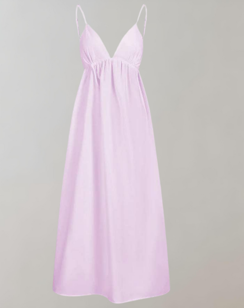 Wolff - Sommerkleid von Baumwolle mit Ausschnit | Schickes Abendkleid