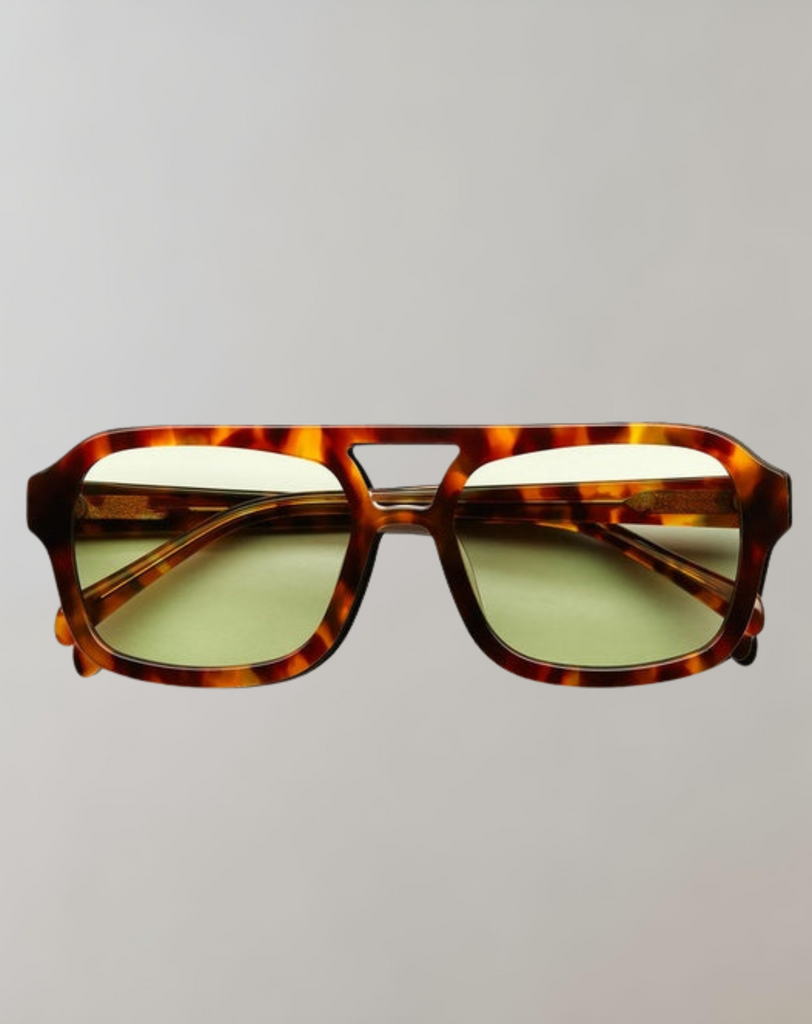 Wolff – Vintage Sonnebrille Damen im Leopardenprint | Retro Sunglasses Women