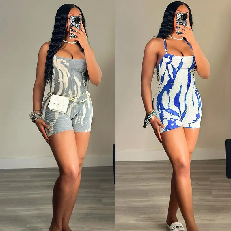 Lässiger Streetwear Strap Romper