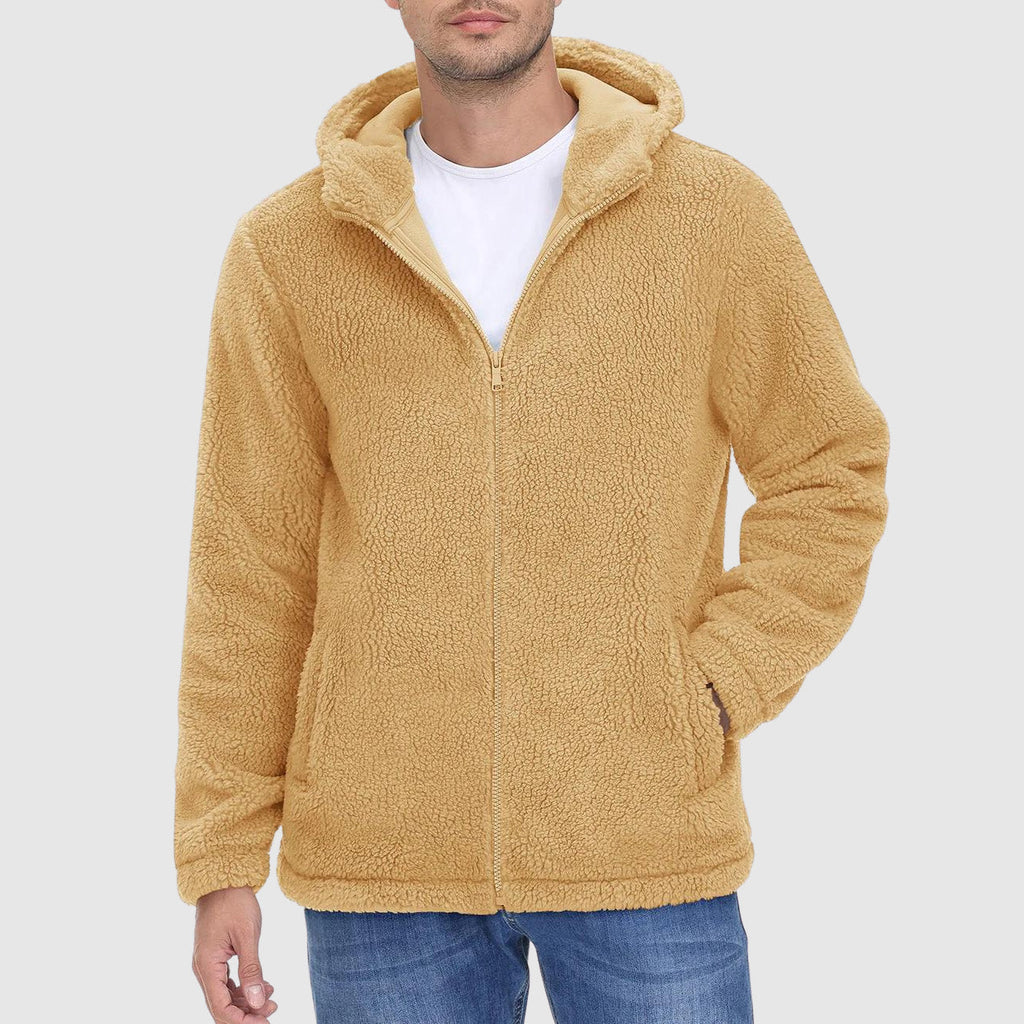 Wolff - Sherpa Herrenjacke mit Kapuze