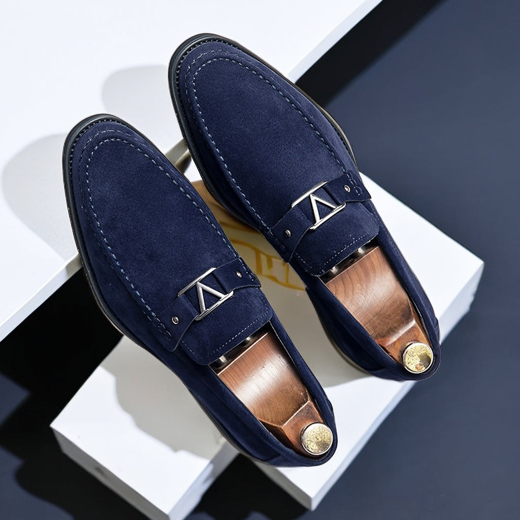 Eleganter Veloursleder-Loafer