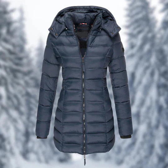 WOLFF - Puffer - mit Kapuze - Winterjacke - Damenbekleidung