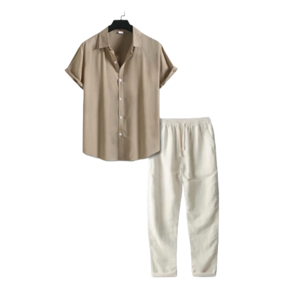 Wolff Linen Outfit Set - Lässige - Florenz bei Nacht