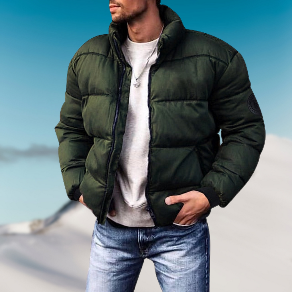 Herren Puff-Jacke