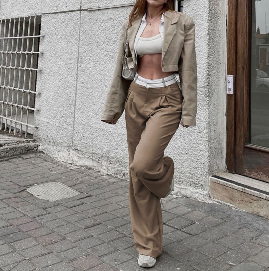 Wolff - Mode Leinenhose für Damen