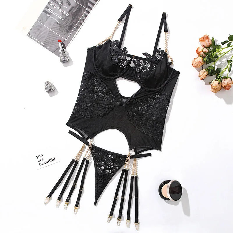 WOLFF | Retro Style Bodysuit Dessous