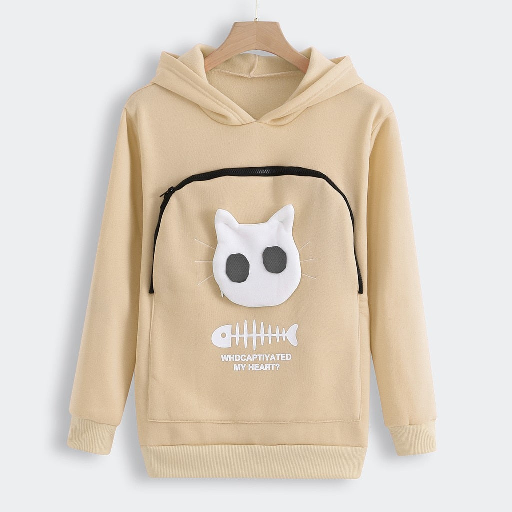 WOLFF Mate Hoodie - Kuschelpullover für Katzenliebhaber