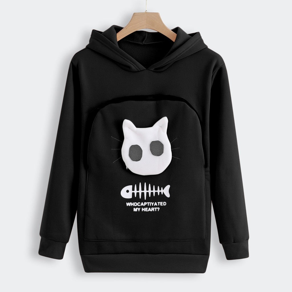 WOLFF Mate Hoodie - Kuschelpullover für Katzenliebhaber