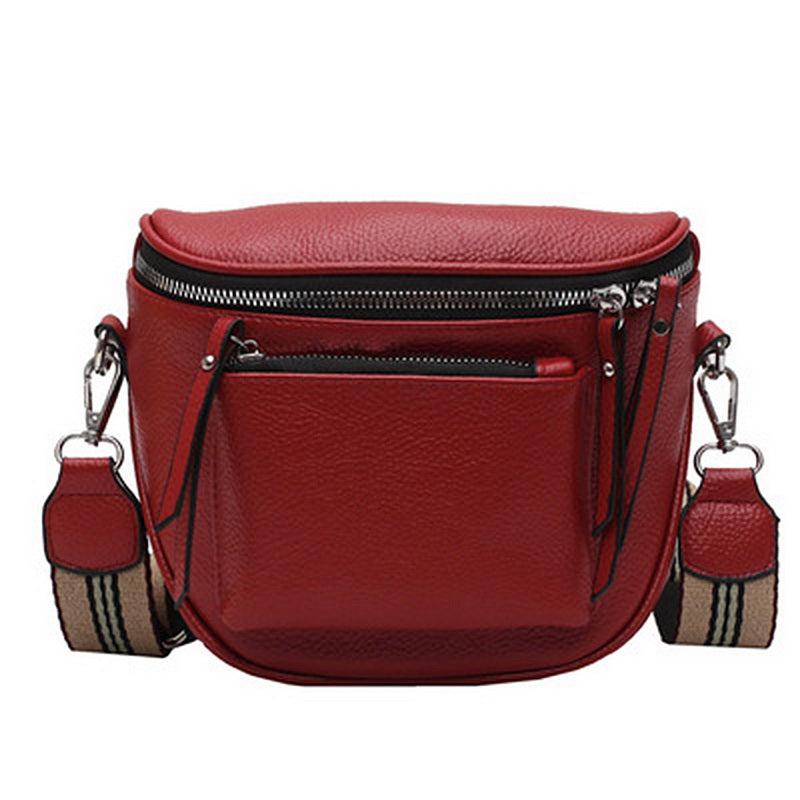 Handliche Schultertasche - praktische Crossbody-Tasche für unterwegs