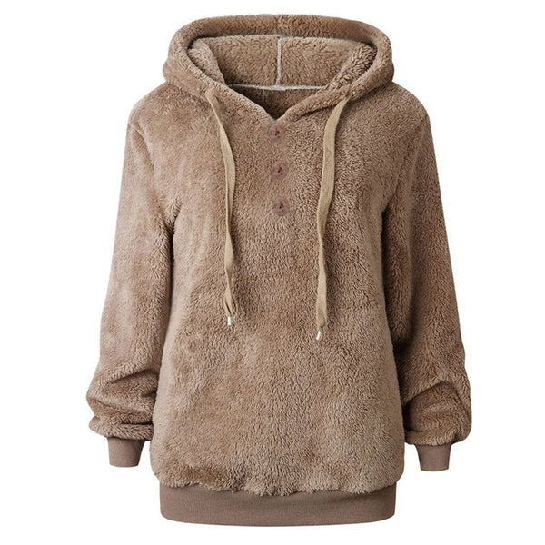 Wolff | Fleece-Kapuzen-Sweatshirt Für Höchsten Winterkomfort Für Frauen