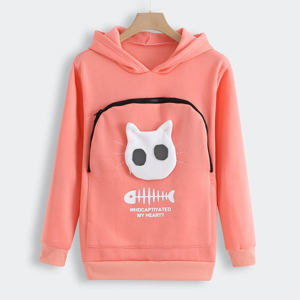 WOLFF Mate Hoodie - Kuschelpullover für Katzenliebhaber