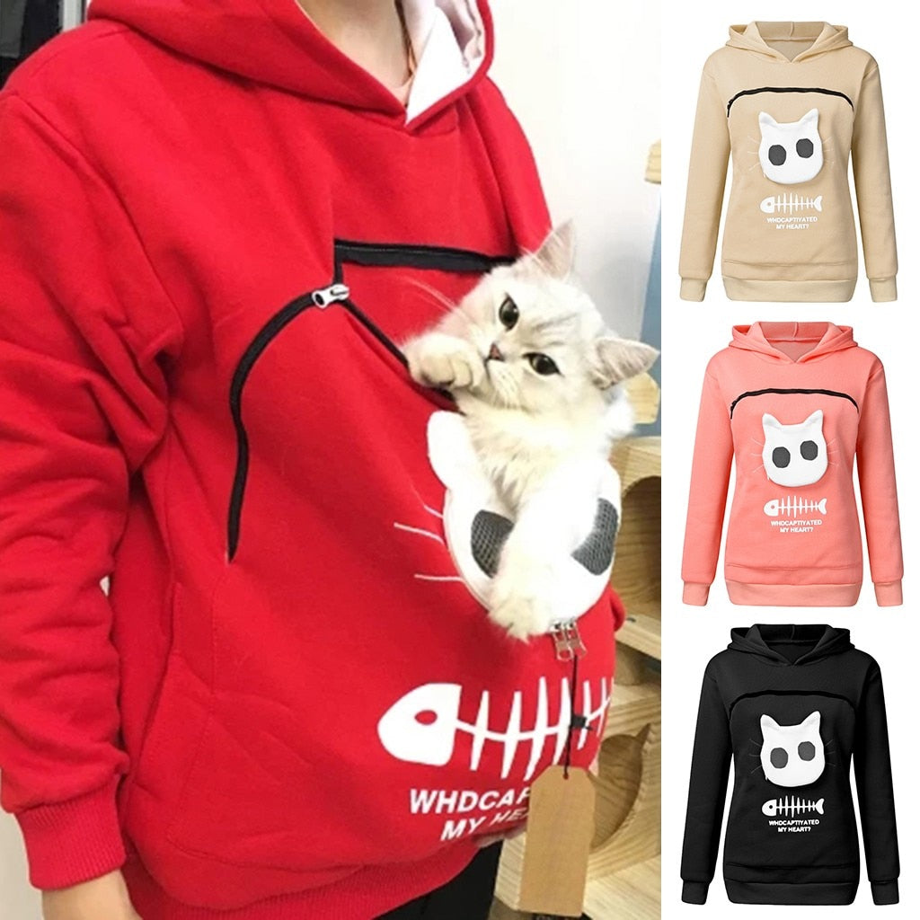 WOLFF Mate Hoodie - Kuschelpullover für Katzenliebhaber