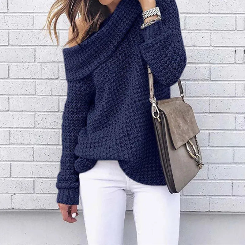 Herbst Off-Shoulder Pullover