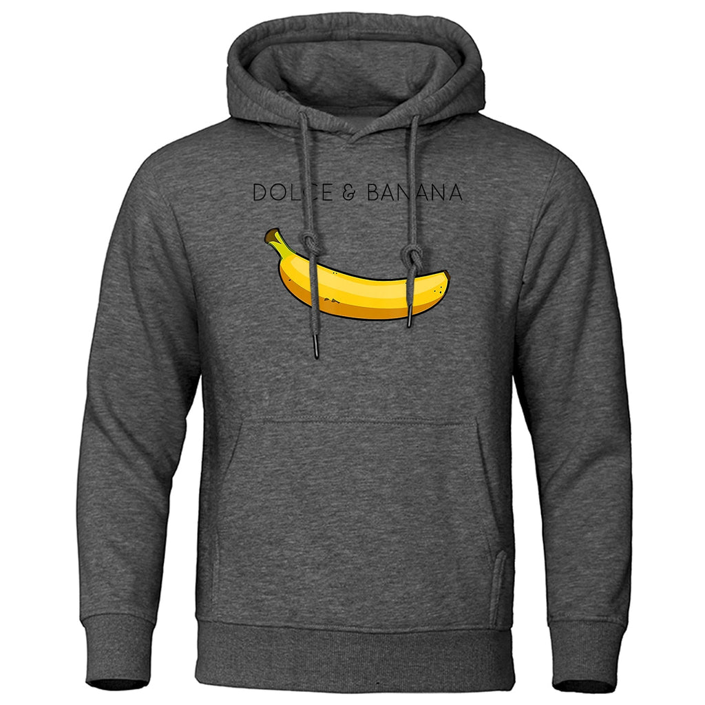 Steve™ - Kapuzenpulli mit Bananendruck