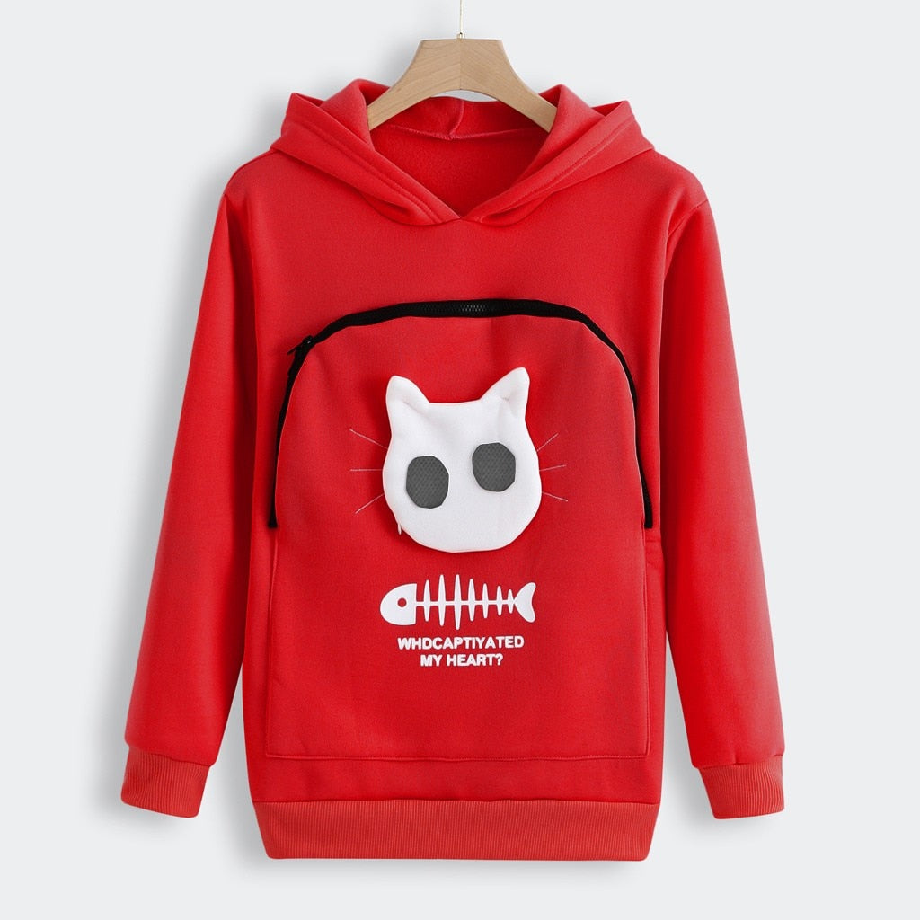 WOLFF Mate Hoodie - Kuschelpullover für Katzenliebhaber