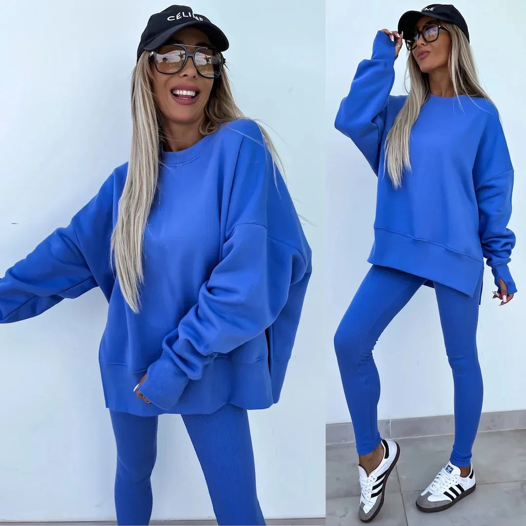 Wolff | Gemütliches Oversized-Sweatshirt und Leggings-Set