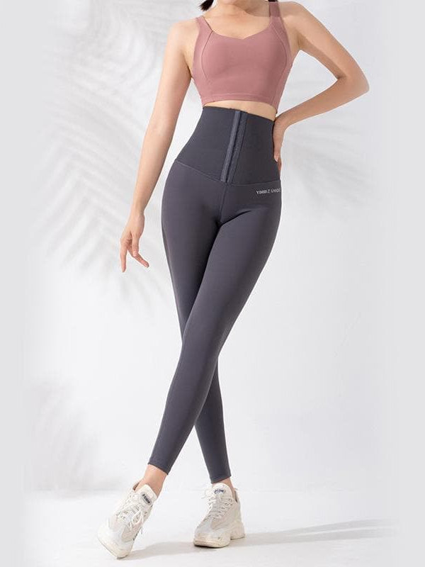 WOLFF | Leistung  Female Fitness-Leggings mit hoher Taille