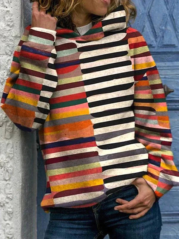 WOLFF - Multicolor-Kapuzenpulli