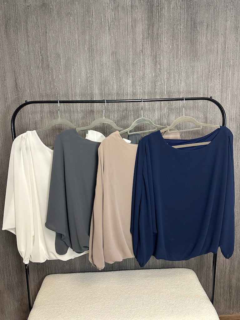 Wolff Bluse mit Bündchen