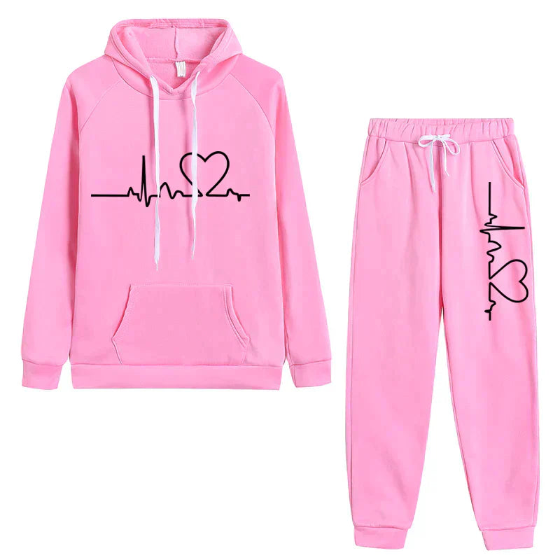 WOLFF - Set Hoodie Und Hose Für Damen