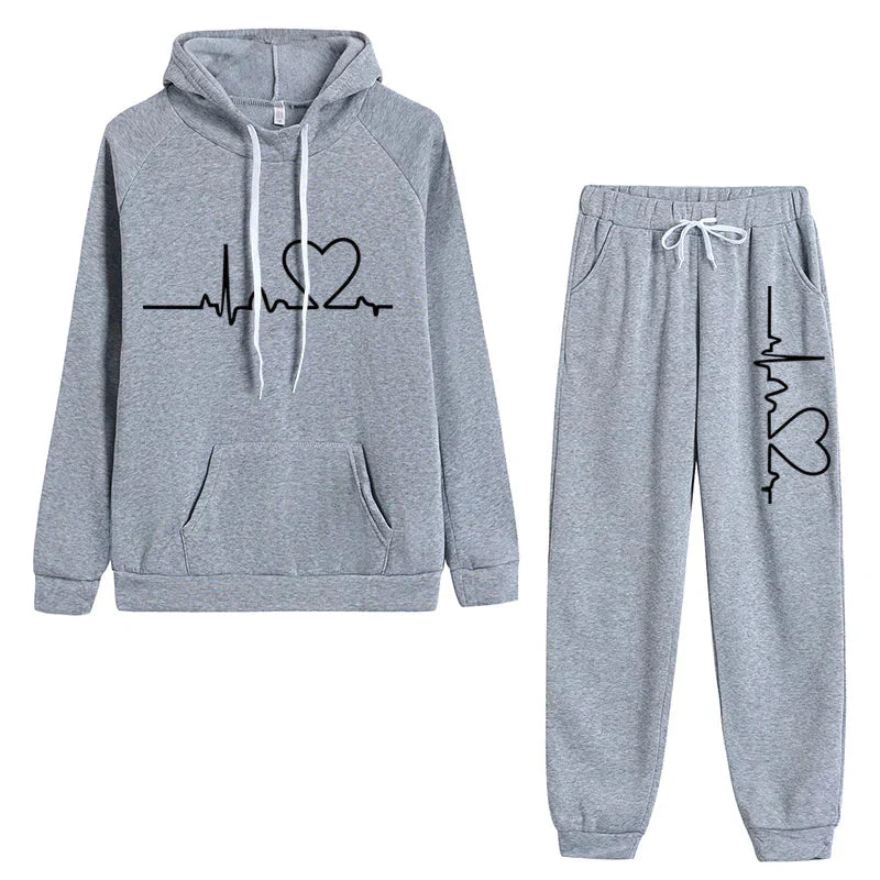 WOLFF - Set Hoodie Und Hose Für Damen