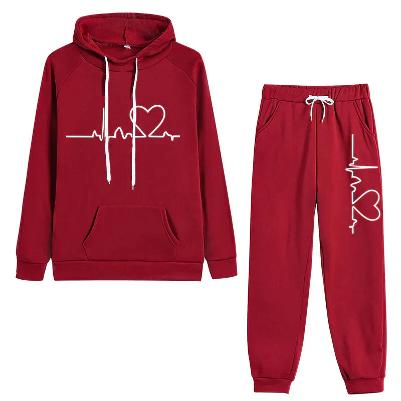 WOLFF - Set Hoodie Und Hose Für Damen