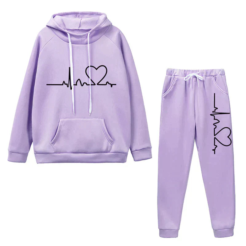 WOLFF - Set Hoodie Und Hose Für Damen