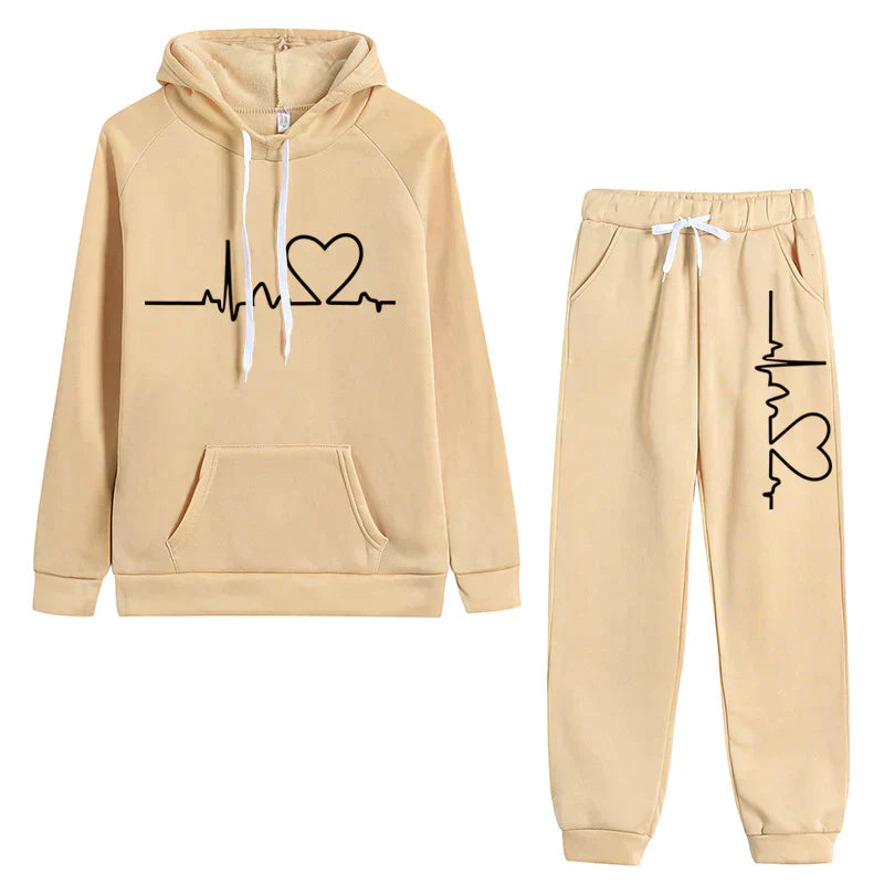 WOLFF - Set Hoodie Und Hose Für Damen