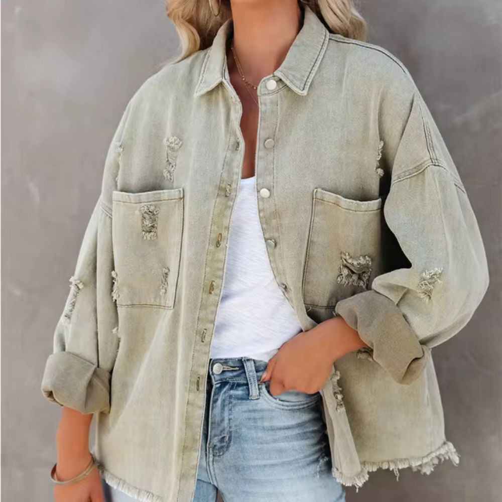 Retro denim jacket