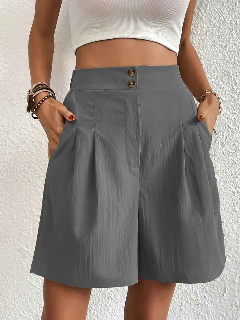 Leinenshorts für Damen