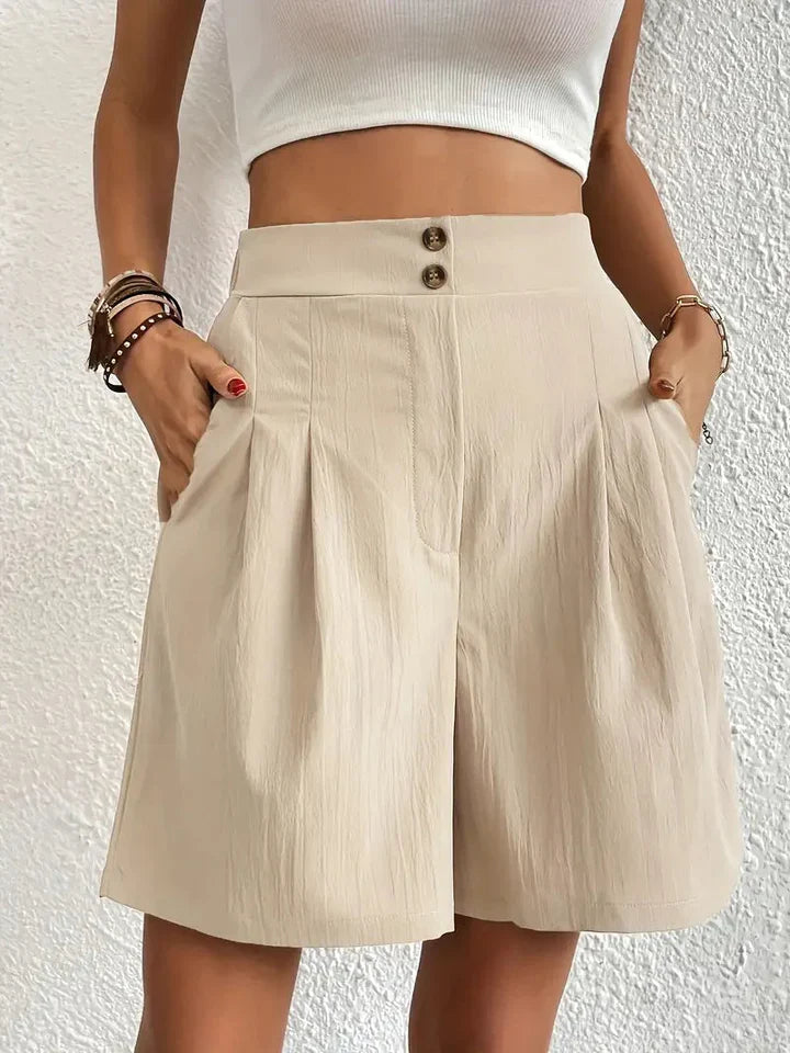 Leinenshorts für Damen