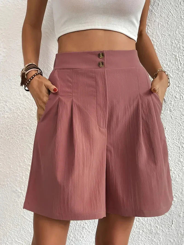 Leinenshorts für Damen