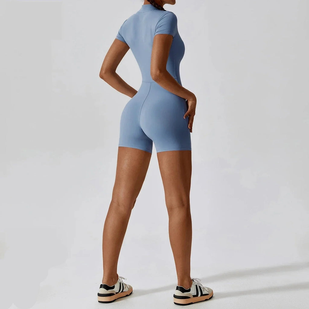 Kurzer Playsuit Gym Romper