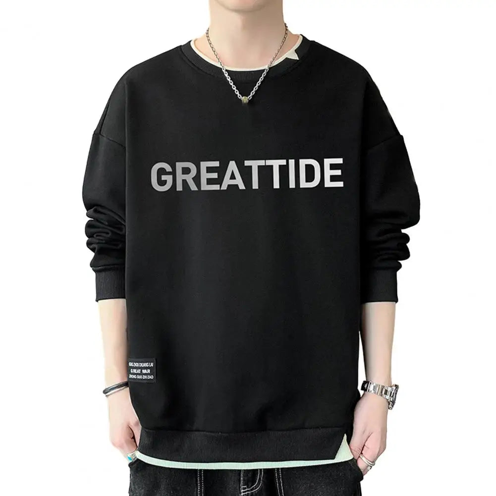 Wolff | Grafikdruck Lässiges Sweatshirt