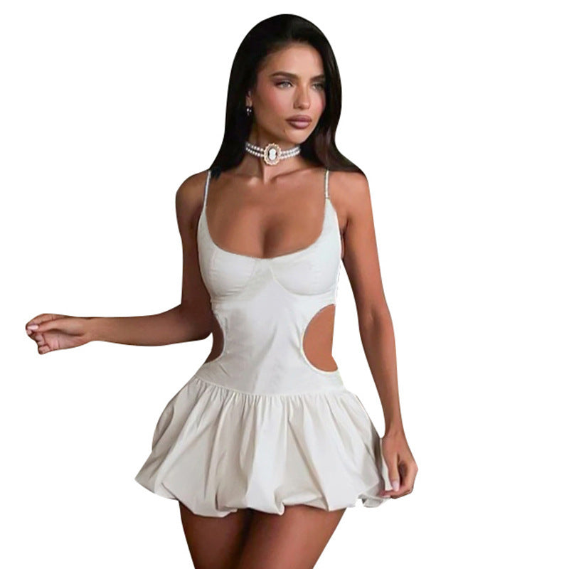 Damen Minikleid mit verspieltem Schnitt und raffinierten Cut-Outs WOLFF