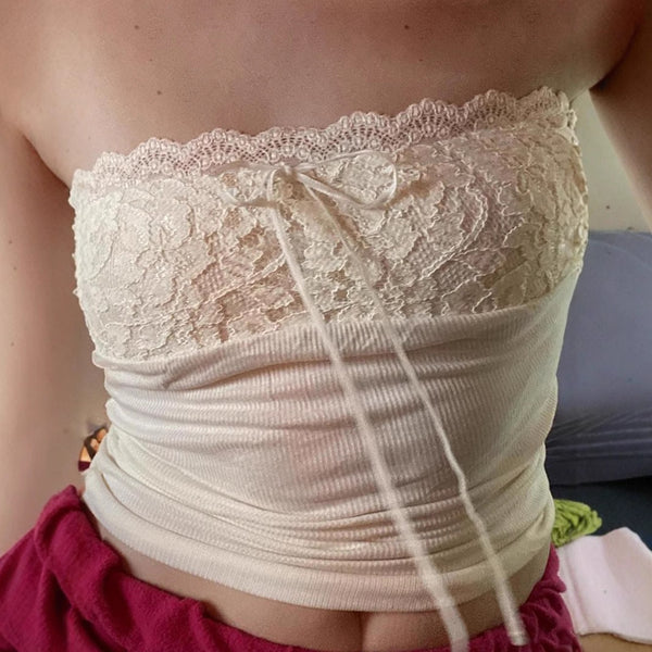 Damen Spitzen-Bustier mit verstellbaren Trägern und charmantem Design WOLFF