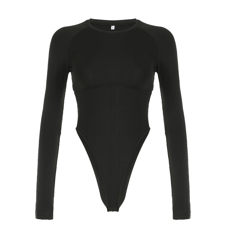 Damen Langarm-Bodysuit mit figurformendem Design WOLFF