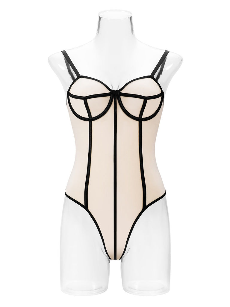 Damen Body mit innovativem Schnitt und eleganten Verstärkungen WOLFF