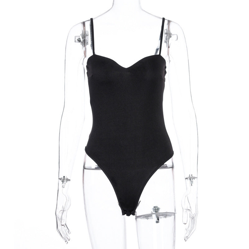Damen Bodysuit mit raffinierten Spaghetti-Trägern und herzförmigem Ausschnitt WOLFF
