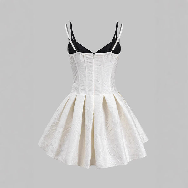 Damen Hochwertiges Cocktailkleid mit elegantem Korsettdesign und ausgestelltem Rock WOLFF