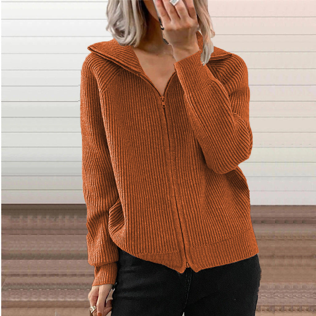 Modischer und müheloser Pullover